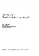 Cover of: Introduction to chemical engineering analysis