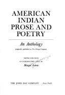 Cover of: American Indian prose and poetry by Margot Astrov