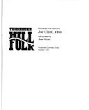 Cover of: Tennessee hill folk.