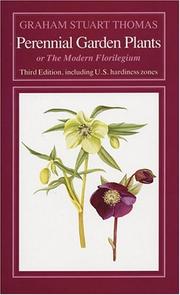 Cover of: Perennial Garden Plants by Graham Stuart Thomas, Graham Stuart Thomas