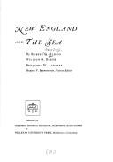 Cover of: New England and the sea