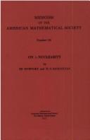 Cover of: On [Greek letter Lambda]-nuclearity
