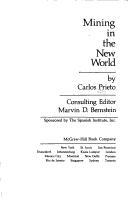 Cover of: Mining in the New World