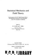 Cover of: Statistical mechanics and field theory