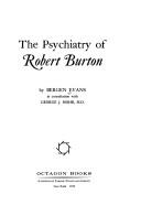 Cover of: The psychiatry of Robert Burton by Evans, Bergen