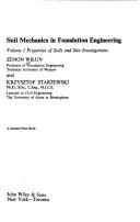 Soil mechanics in foundation engineering by Zenon Wiłun, K. Starzewski, Z. Wilun