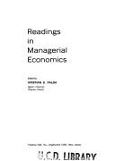 Cover of: Readings in managerial economics