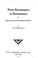 Cover of: From Renaissance to Renaissance
