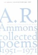Cover of: Collected poems, 1951-1971. by A. R. Ammons
