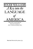 Cover of: A key into the language of America.