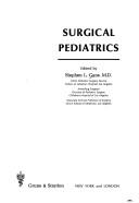 Cover of: Surgical pediatrics. by Stephen L. Gans