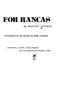 Cover of: Drums for Rancas by Manuel Scorza