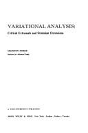 Cover of: Variational analysis; critical extremals and Sturmian extensions.