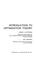 Cover of: Introduction to optimization theory