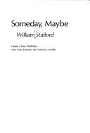 Cover of: Someday, maybe.