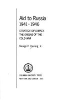 Cover of: Aid to Russia, 1941-1946
