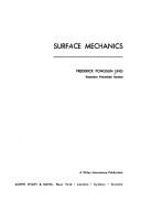 Cover of: Surface mechanics.