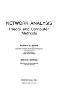 Cover of: Network analysis; theory and computer methods