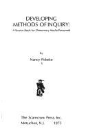 Cover of: Developing methods of inquiry: a source book for elementary media personnel.