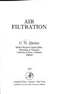 Cover of: Air filtration