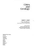Cities and geology by Robert Ferguson Legget