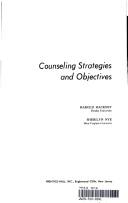 Cover of: Counseling strategies and objectives