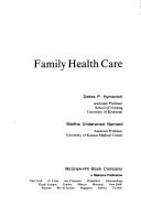 Cover of: Family health care.