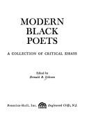 Cover of: Modern Black poets: a collection of critical essays.