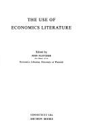 Cover of: The Use of economics literature.