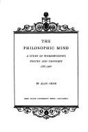 Cover of: The philosophic mind by Alan Grob