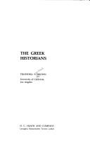 Cover of: The Greek historians