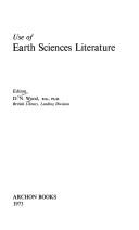 Cover of: Use of earth science literature