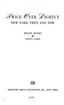 Cover of: Twice over lightly: New York then and now