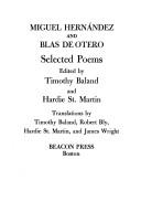Cover of: Miguel Hernández and Blas de Otero: selected poems.