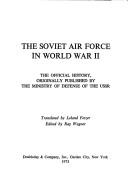 Cover of: The Soviet Air Force in World War II | 