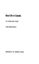 Cover of: Rural life in Canada by MacDougall, John