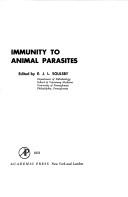 Cover of: Immunity to animal parasites.
