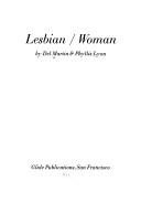 Cover of: Lesbian/woman by Del Martin