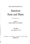 Cover of: The encyclopedia of American facts and dates. by Gorton Carruth