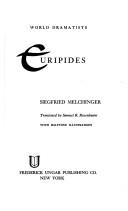 Cover of: Euripides.