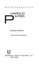 Harold Pinter by Ronald Hayman