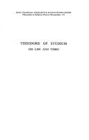 Theodore of Studium by Alice Gardner