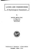 Cover of: L-Dopa and Parkinsonism: a psychological assessment.