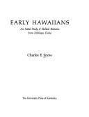 Cover of: Early Hawaiians: an initial study of skeletal remains from Mokapu, Oahu