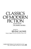 Cover of: Classics of modern fiction