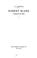 Cover of: Robert Blake; general-at-sea
