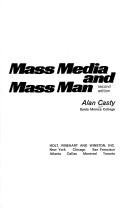 Cover of: Mass media and mass man.