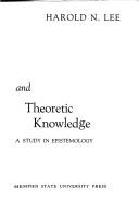 Cover of: Percepts, concepts, and theoretic knowledge by Harold Newton Lee
