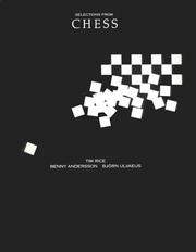 Cover of: Selections from Chess