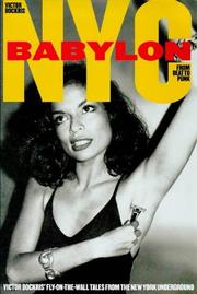 Cover of: Nyc Babylon From Beat to Punk